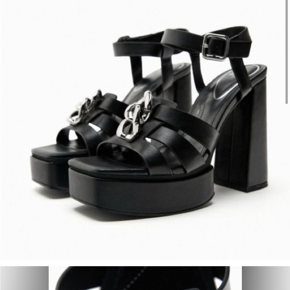 NEW! ZARA High Heel Platform Sandals Size 42 US 11
🚨NO DISCOUNT ALREADY LOW